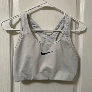 White Nike sportsbra